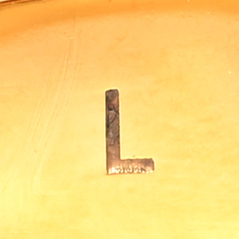 Metal FF Ring L Gold