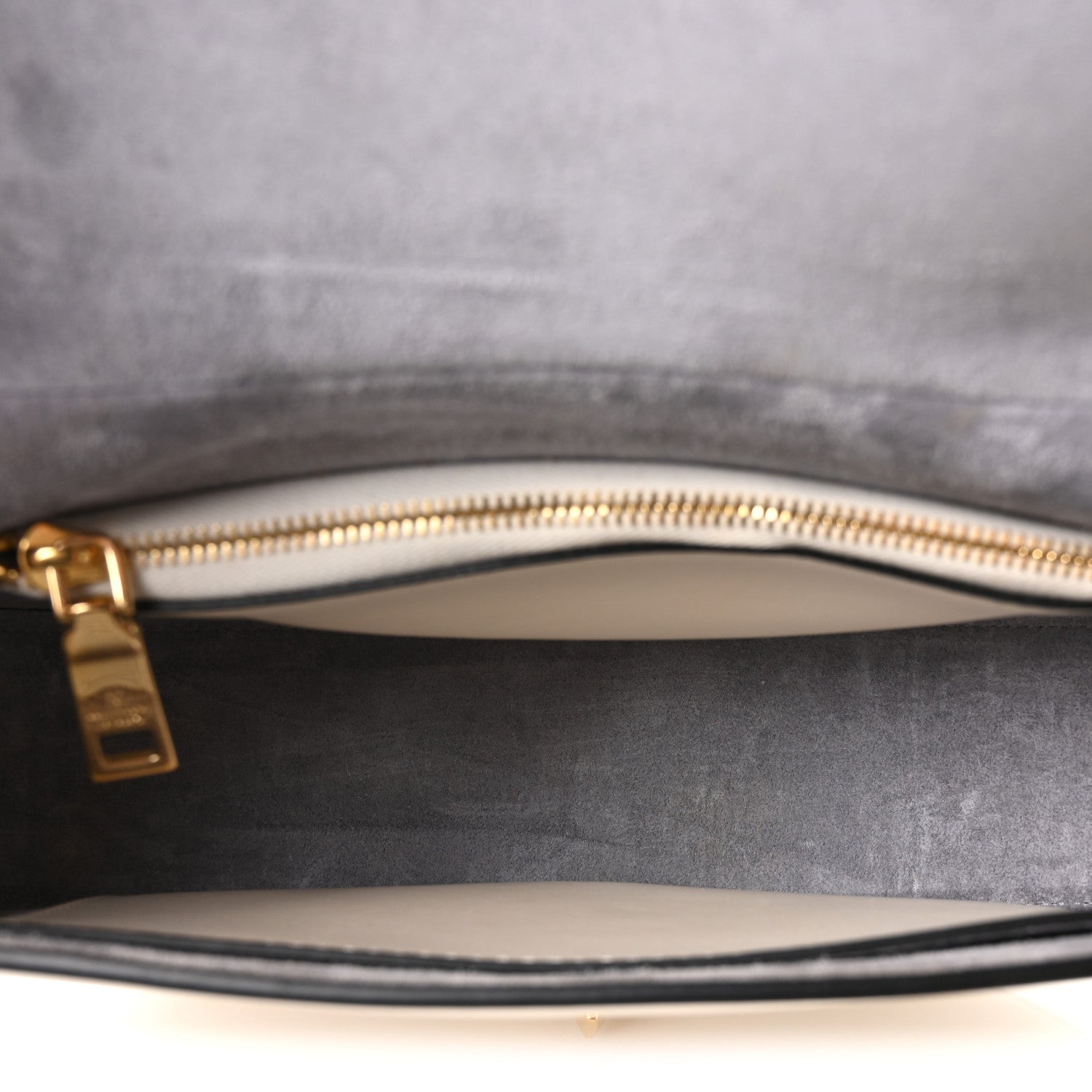 Valentino Garavani Calfskin Ohval Foldover Shoulder Bag White 5 of 10