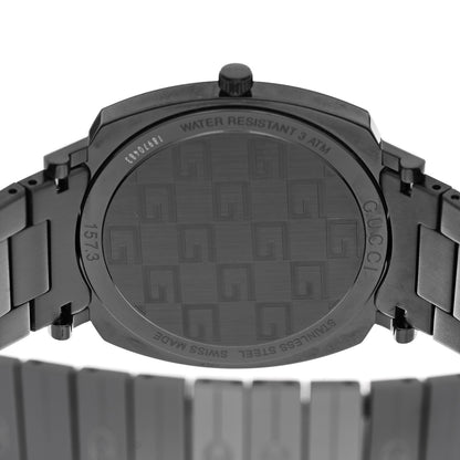 Gucci PVD Stainless Steel 38mm Grip Quartz Watch Black 4 of 5