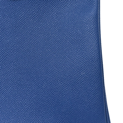 Hermes Epsom Birkin 35 Bleu Agate 11 of 12