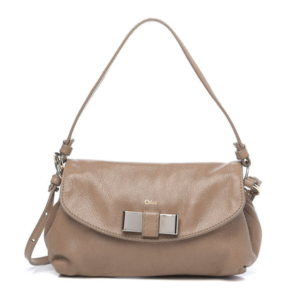 Chloe Calfskin Lily Crossbody Shoulder Bag Beige 1 of 12