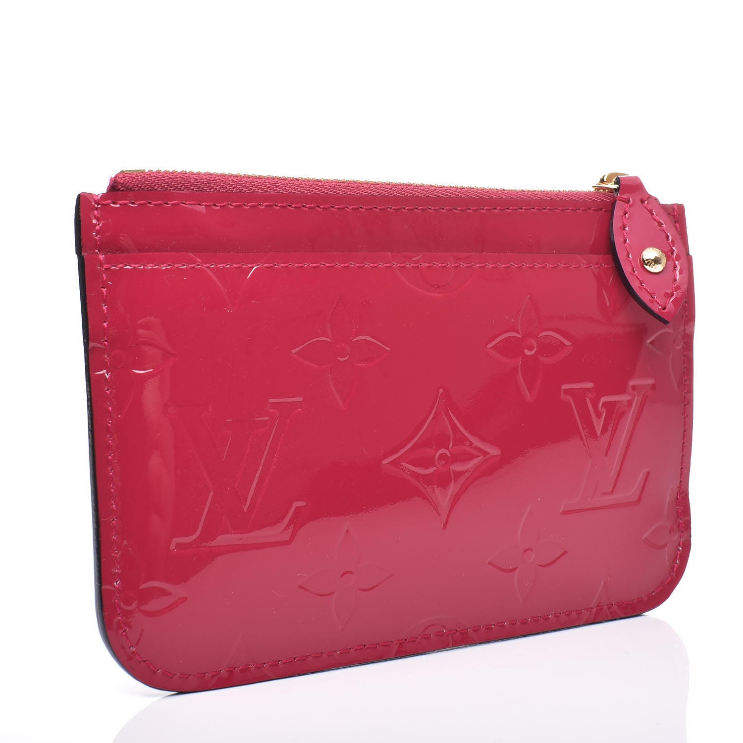 Louis Vuitton Vernis Key Pouch Rose Indien 3 of 9