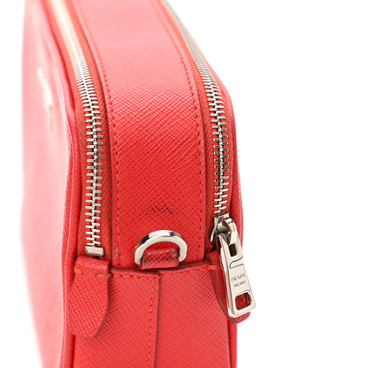 Prada Saffiano Mini Camera Crossbody Lacca 11 of 12