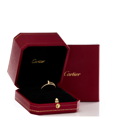 Cartier 18K Yellow Gold Small Juste Un Clou Ring 57 8 5 of 5