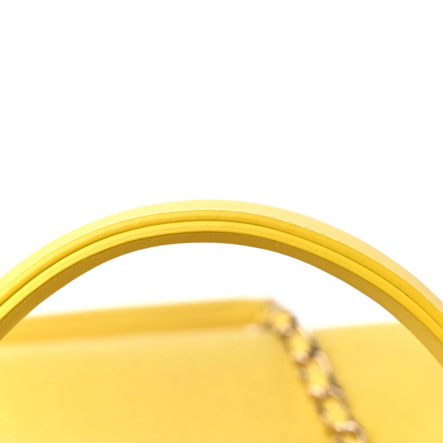 Chanel Mixed Fibers Small Deauville Tote Yellow 12 of 13