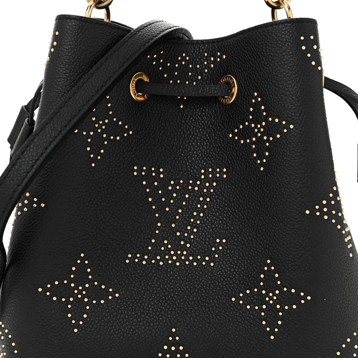 Louis Vuitton Empreinte Monogram Giant Studded Neonoe BB Black 8 of 10