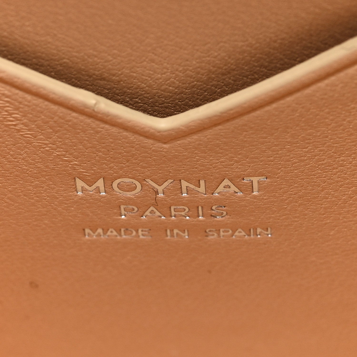 Moynat Reve Calfskin Zippy Wheel Coin Purse Lavander 6 of 7