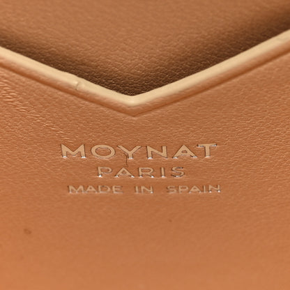 Moynat Reve Calfskin Zippy Wheel Coin Purse Lavander 6 of 7
