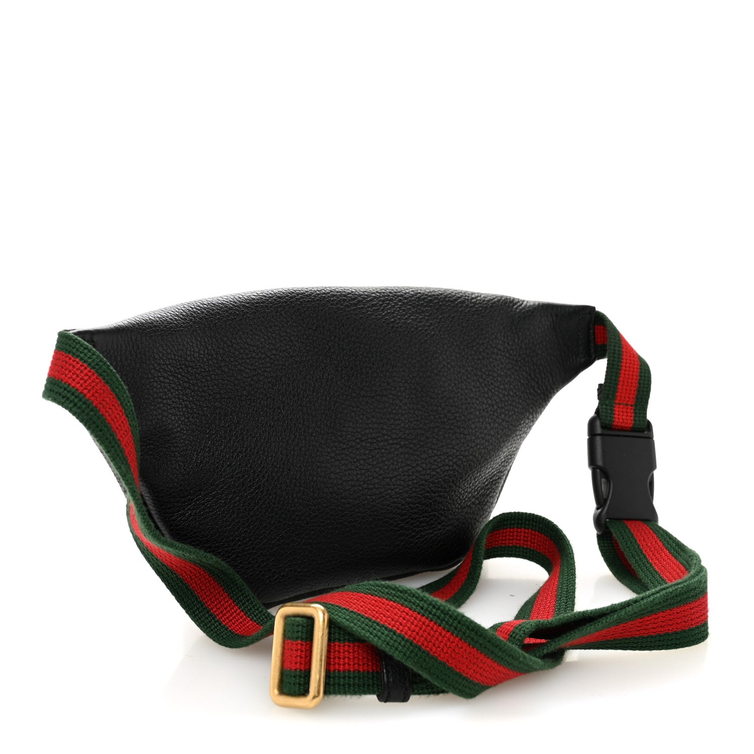 Gucci Grained Calfskin Small Logo Belt Bag Black 3 of 10