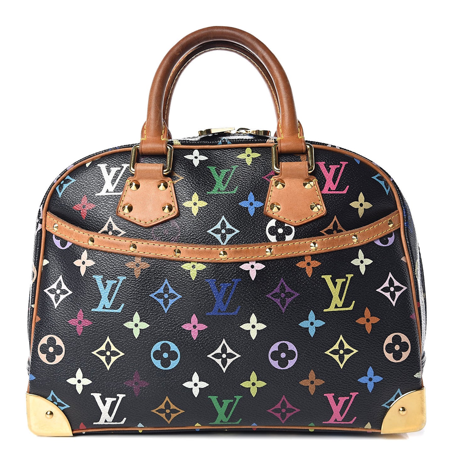 Monogram Multicolor Trouville Black