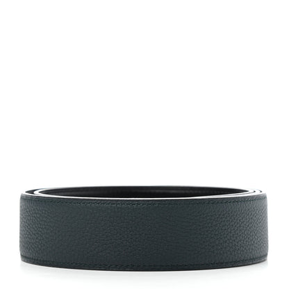 Hermes Swift Togo 32mm Belt Strap 110 Black Vert Fonce 2 of 3