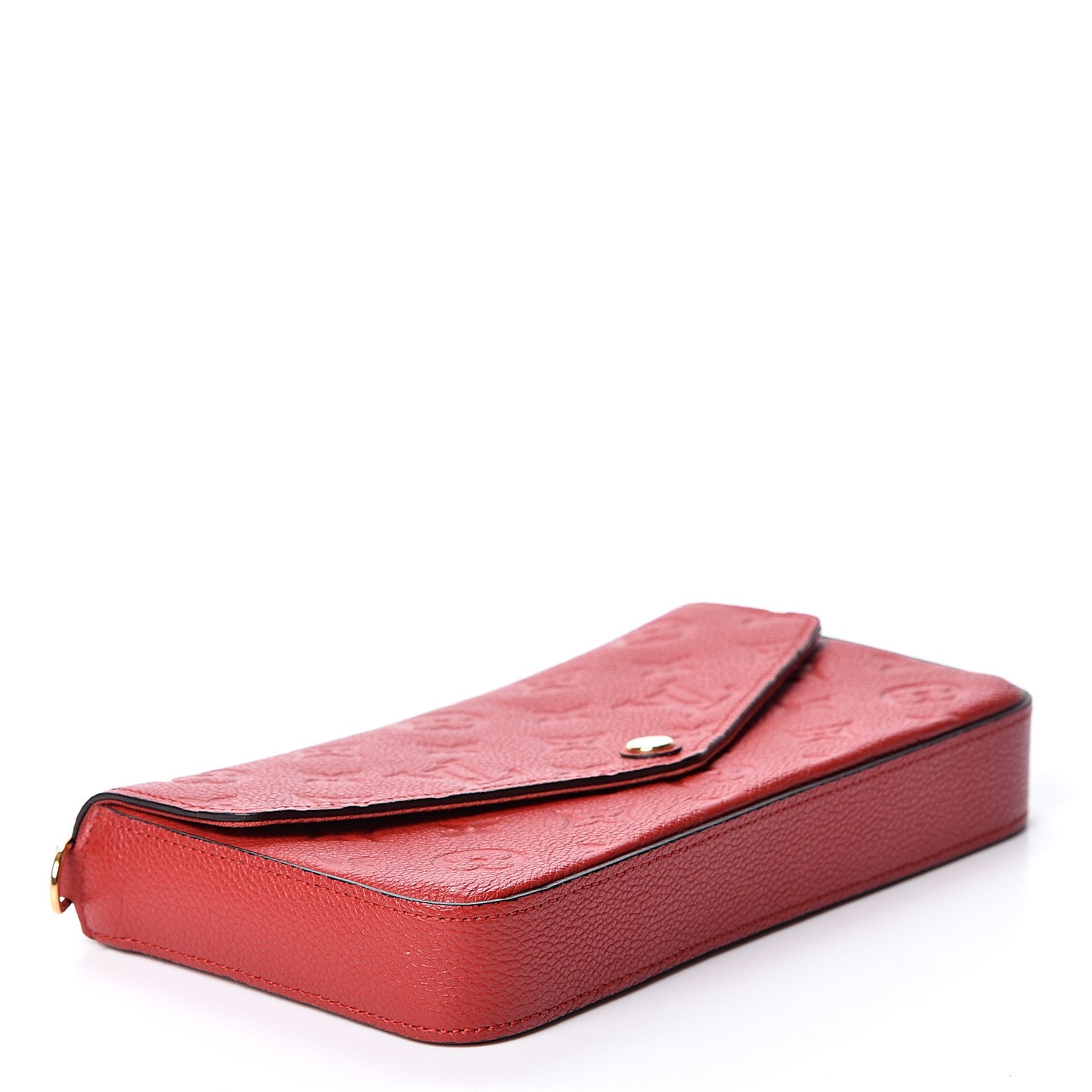 Empreinte Pochette Felicie Chain Wallet Scarlet