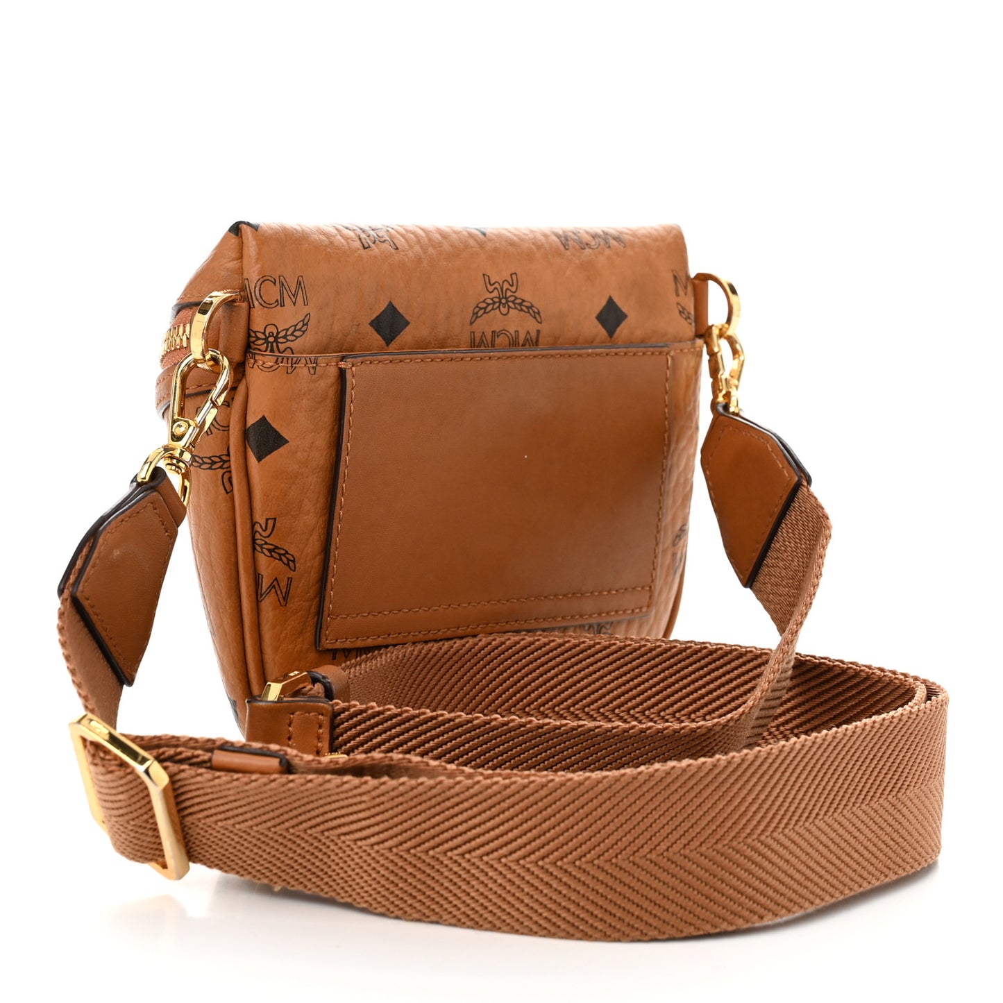 Visetos X-Mini Aren Crossbody Bag Cognac