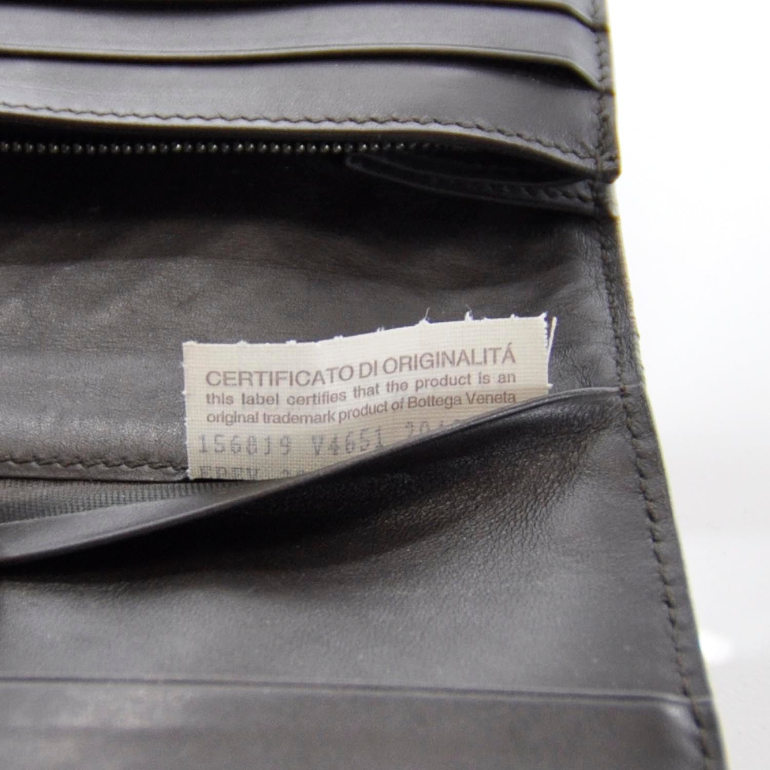 Bottega Veneta Nappa Intrecciato Wallet Ebano 5 of 5