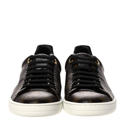 Louis Vuitton Patent Monogram Frontrow Sneakers 35 2 of 7