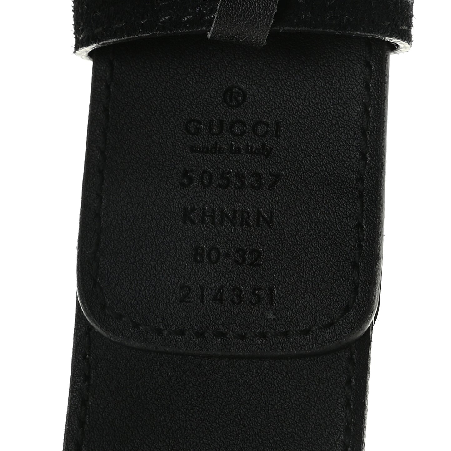 GG Supreme Monogram Suede Dionysus 40mm Belt 80 32 Beige Black