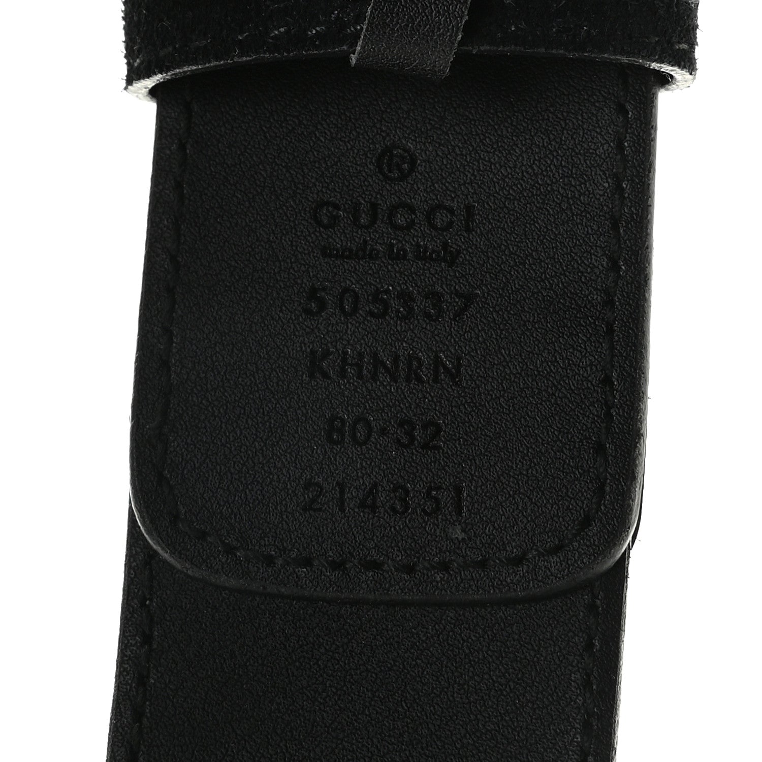Gucci GG Supreme Monogram Suede Dionysus 40mm Belt 80 32 Beige Black 4 of 5
