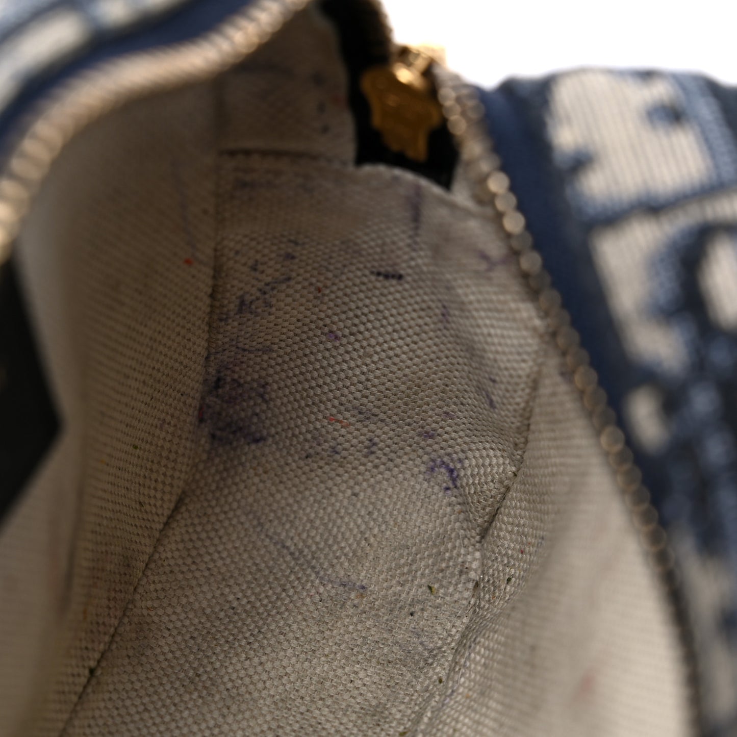 Oblique Belt Pouch Blue