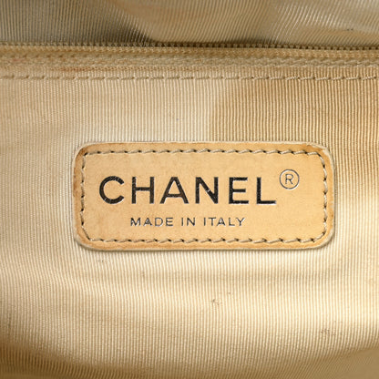 Chanel Lambskin Quilted Large Boy Flap Black White 4 of 9