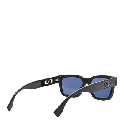 Fendi Acetate O'Lock Square Sunglasses FE40107I Black 4 of 7