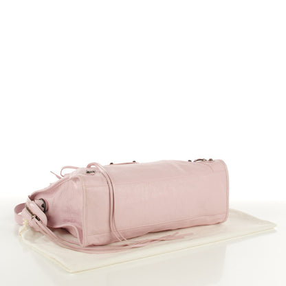Balenciaga Agneau Classic Hardware City Rose Poudre Rose Petunia 4 of 8