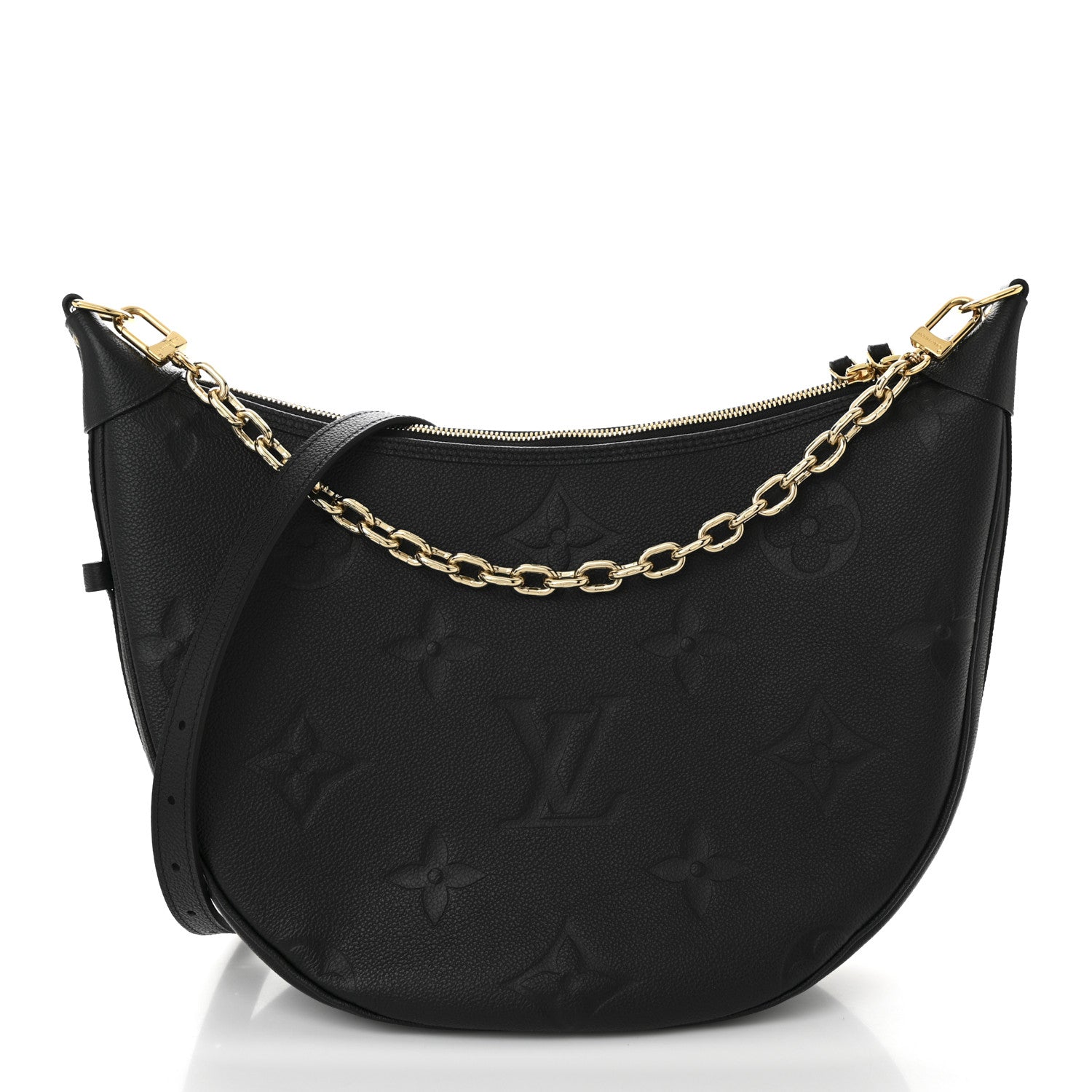 Louis Vuitton Empreinte Monogram Giant Loop Hobo Black 1 of 11