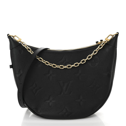 Louis Vuitton Empreinte Monogram Giant Loop Hobo Black 1 of 11