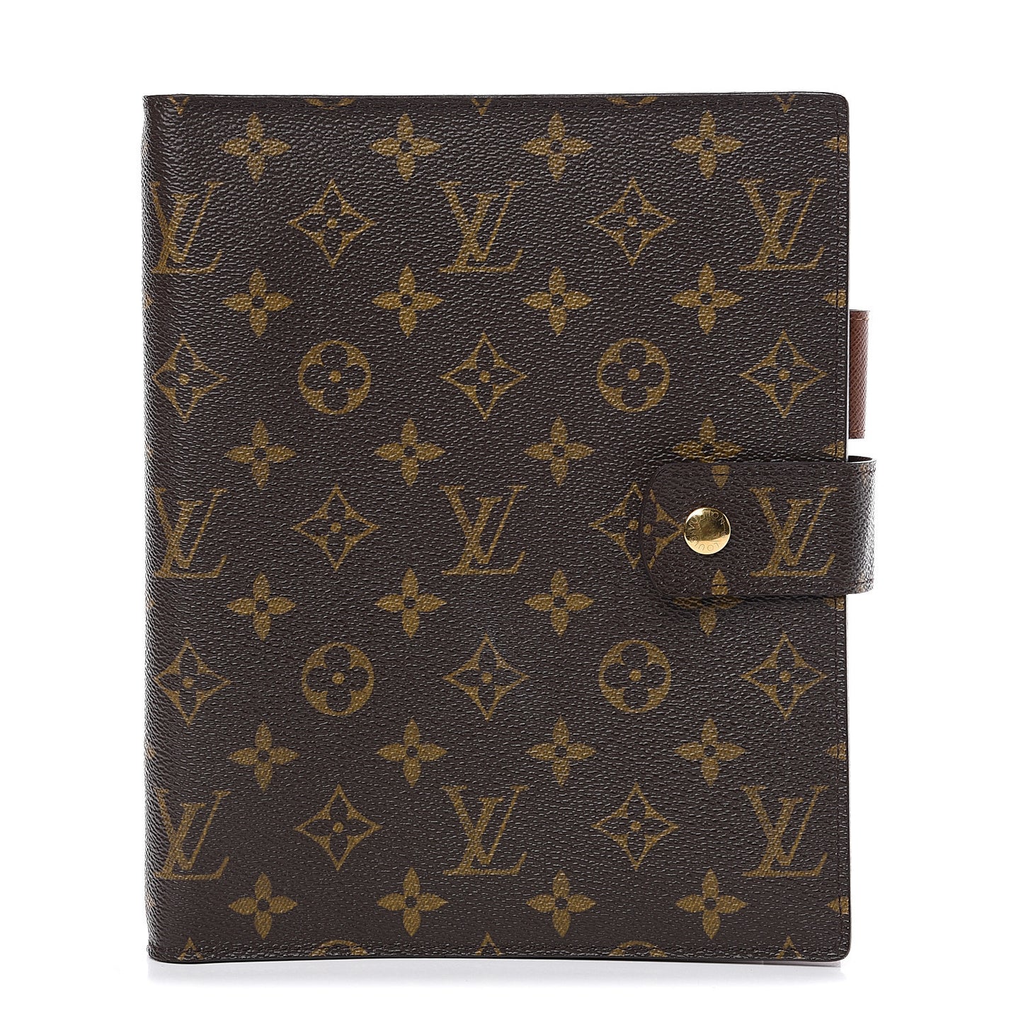 Monogram Large Ring Agenda Cover