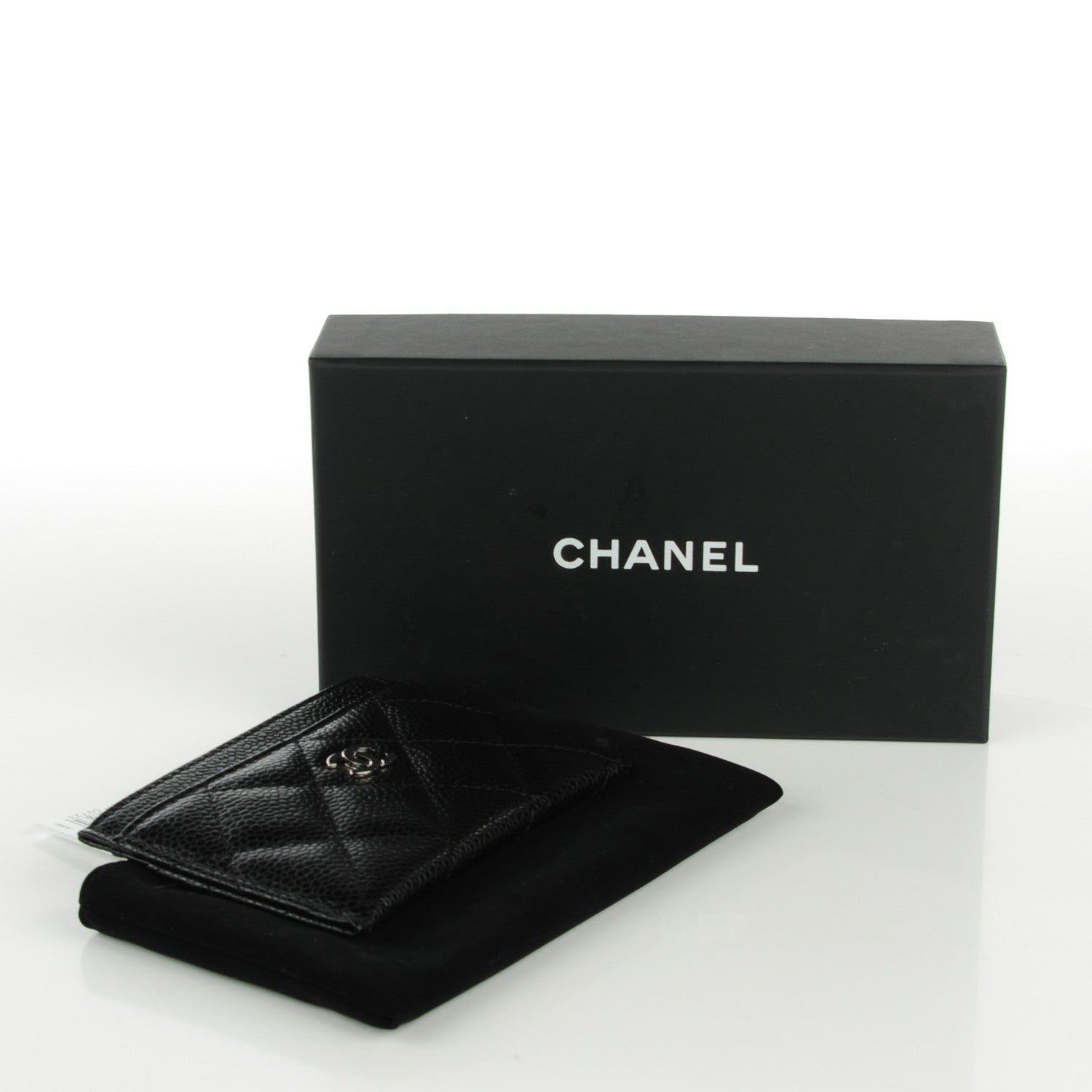 Chanel Caviar Quilted Card Holder Black 4 of 8