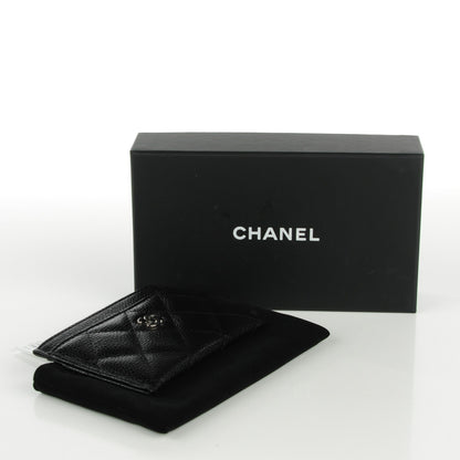 Chanel Caviar Quilted Card Holder Black 4 of 8