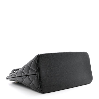 Chanel Caviar Quilted Medallion Tote Black 4 of 10