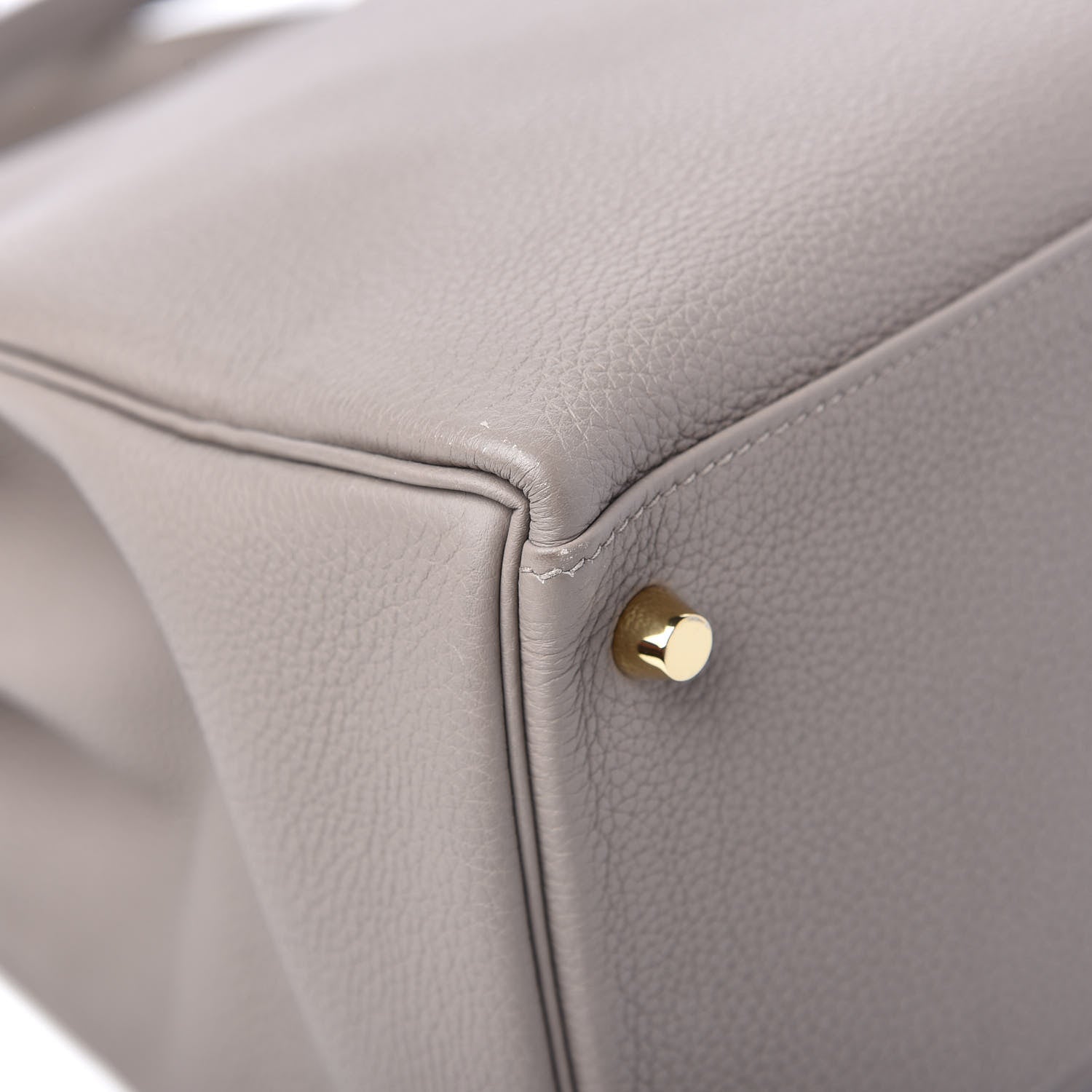 Hermes Togo Kelly Retourne 35 Gris Asphalte 10 of 13