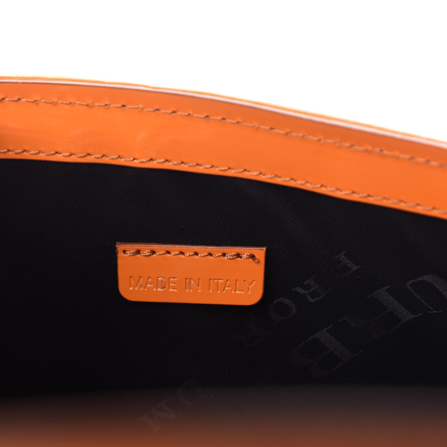 Prorsum Patent Small Lilford Shoulder Bag Orange