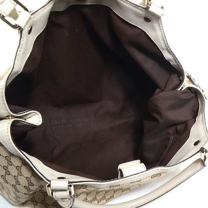 Gucci Monogram Large Sukey Tote Off White 5 of 7