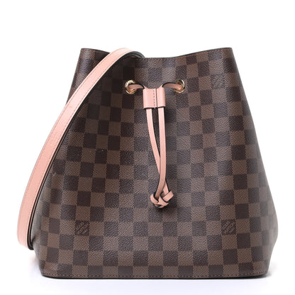 Louis Vuitton Damier Ebene Neonoe MM Rose Poudre 1 of 5
