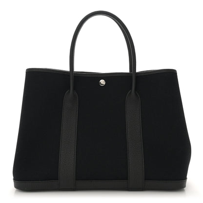 Hermes Toile Negonda Garden Party Tote 36 MM Black 1 of 10