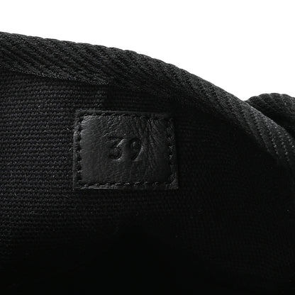 Hermes Canvas Calfskin Itineraire Ankle Boot 39 Black 8 of 9
