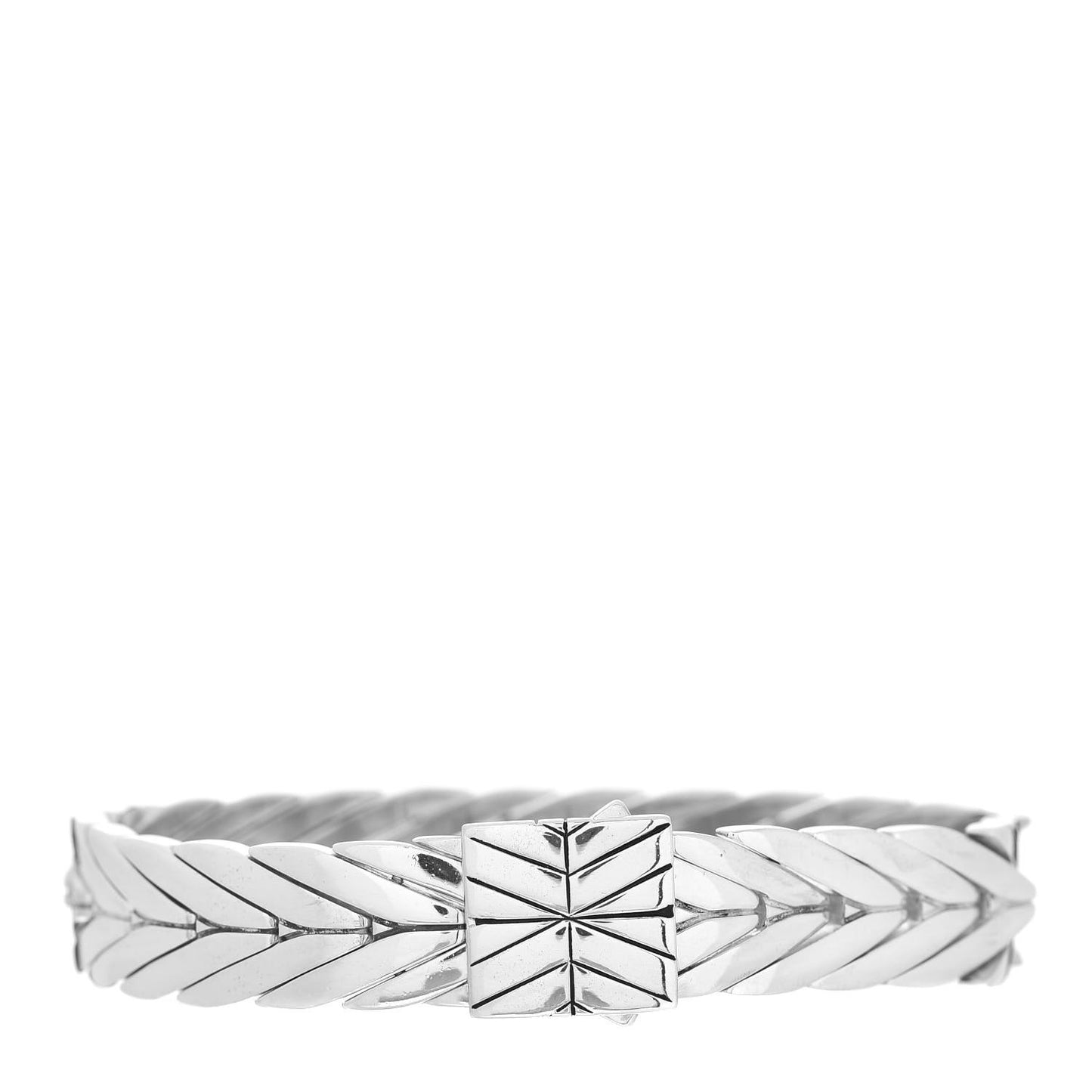 Sterling Silver 13mm Modern Chain Bracelet