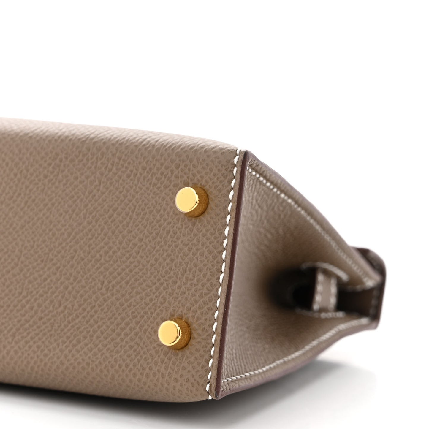 Epsom Mini Kelly Sellier 20 Etoupe
