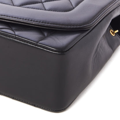 Chanel Lambskin Quilted Medium Single Flap Black 4 of 9