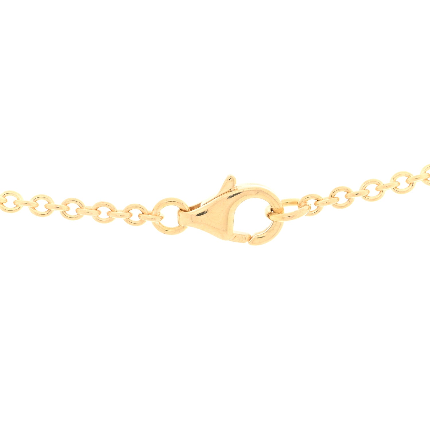 Cartier 18K Yellow Gold Interlocking LOVE Necklace 4 of 5