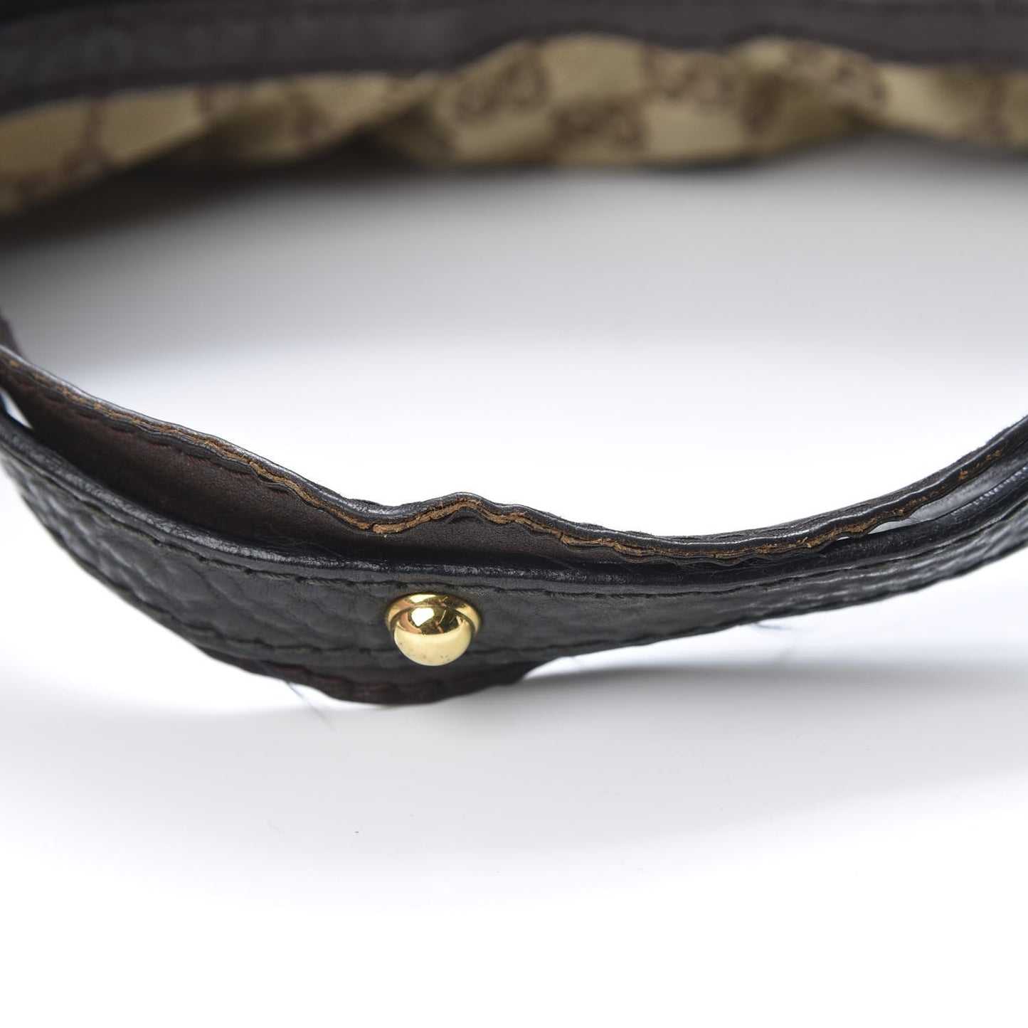 Monogram Medium Interlocking Hobo Dark Brown