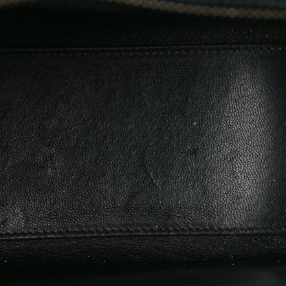 Celine Drummed Calfskin Suede Nano Tri-Color Luggage Amber 12 of 12