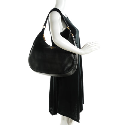 Prada Vitello Daino Hobo Nero Black 2 of 7