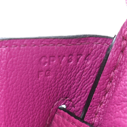 Hermes Togo Birkin 30 Rose Pourpre 8 of 10