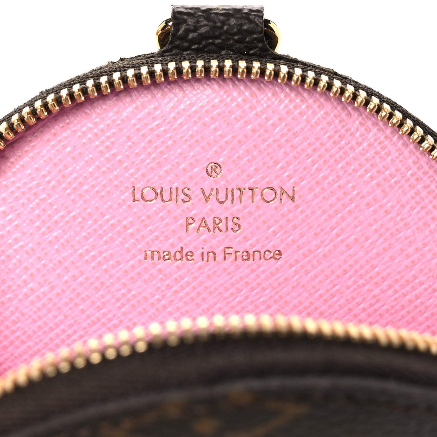 Monogram 2021 Christmas Animation Japanese Garden Round Coin Purse Wisteria Pink