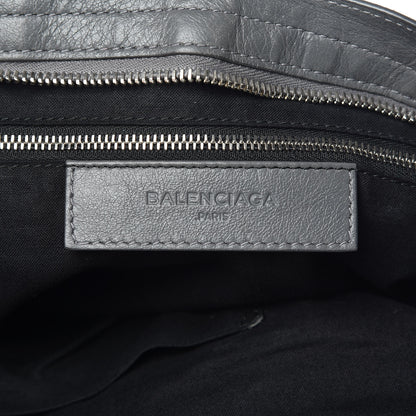 Balenciaga Chevre Silver Metallic Edge Hardware City Gris Cendre 7 of 13