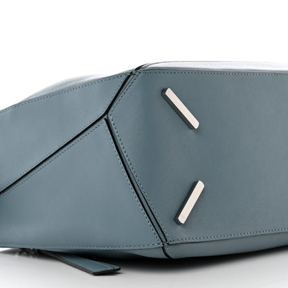 Loewe Calfskin Medium Puzzle Bag Stone Blue 7 of 8
