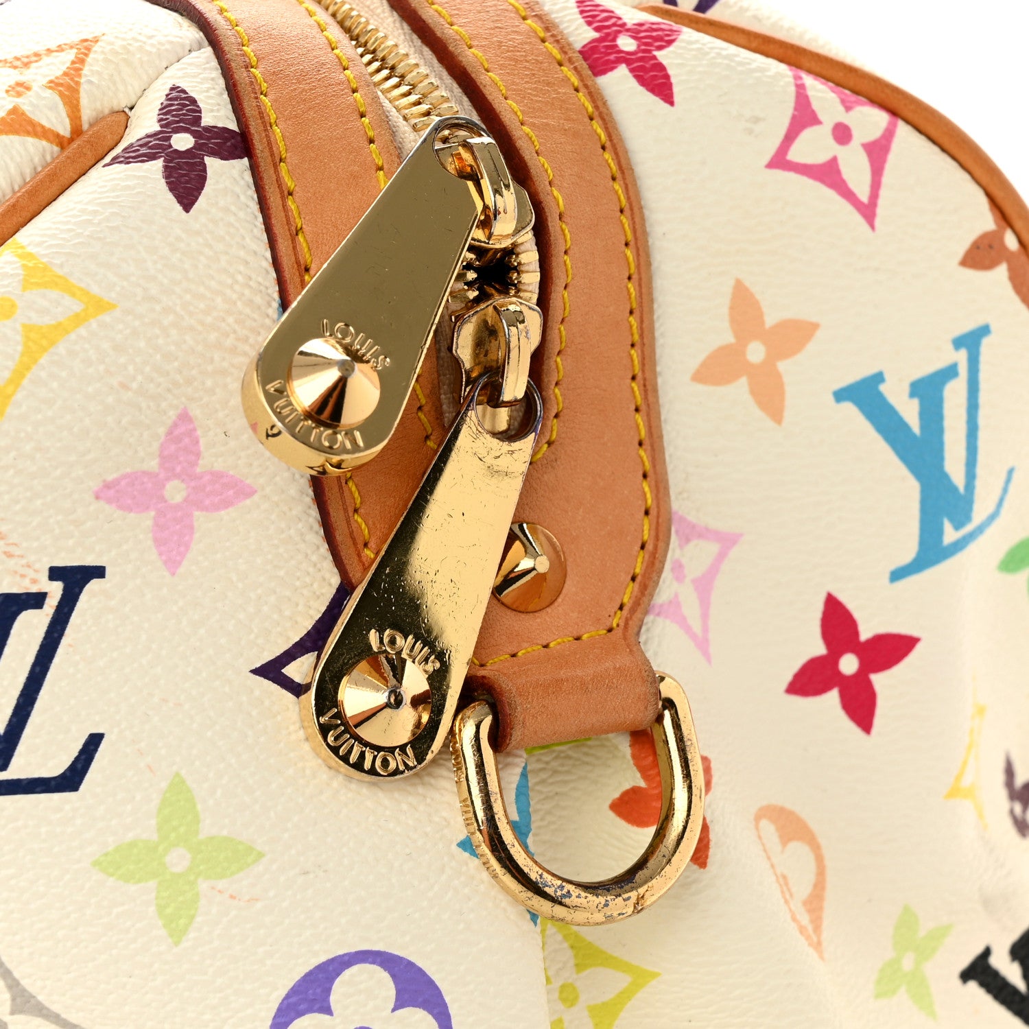 Louis Vuitton Monogram Multicolor Courtney GM White 12 of 12