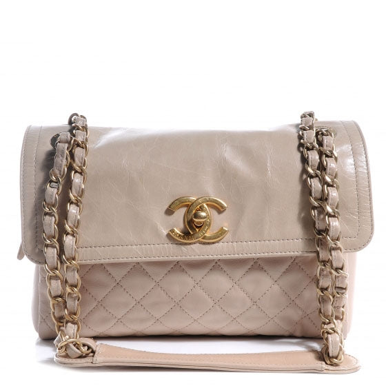 Chanel Calfskin Small Flap Beige 1 of 7